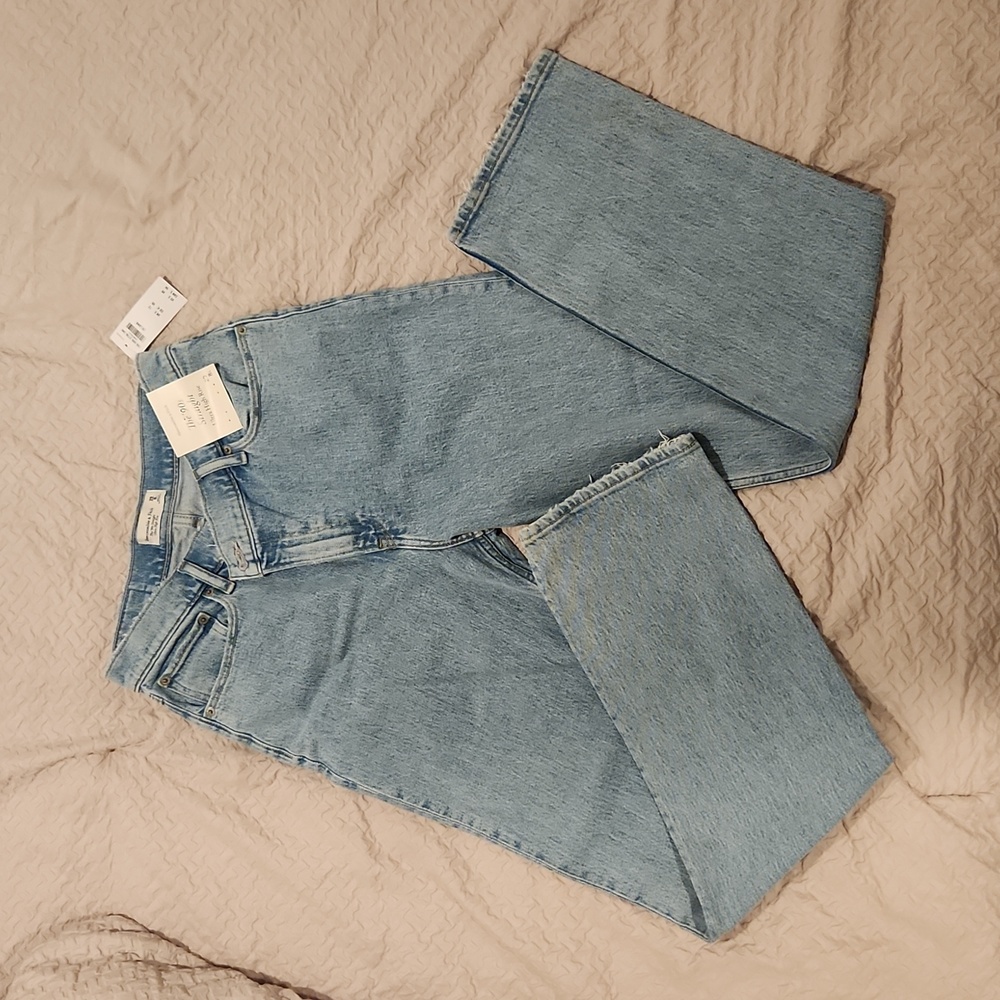 Abercrombie & Fitch ultra high rise jeans, size 8L
